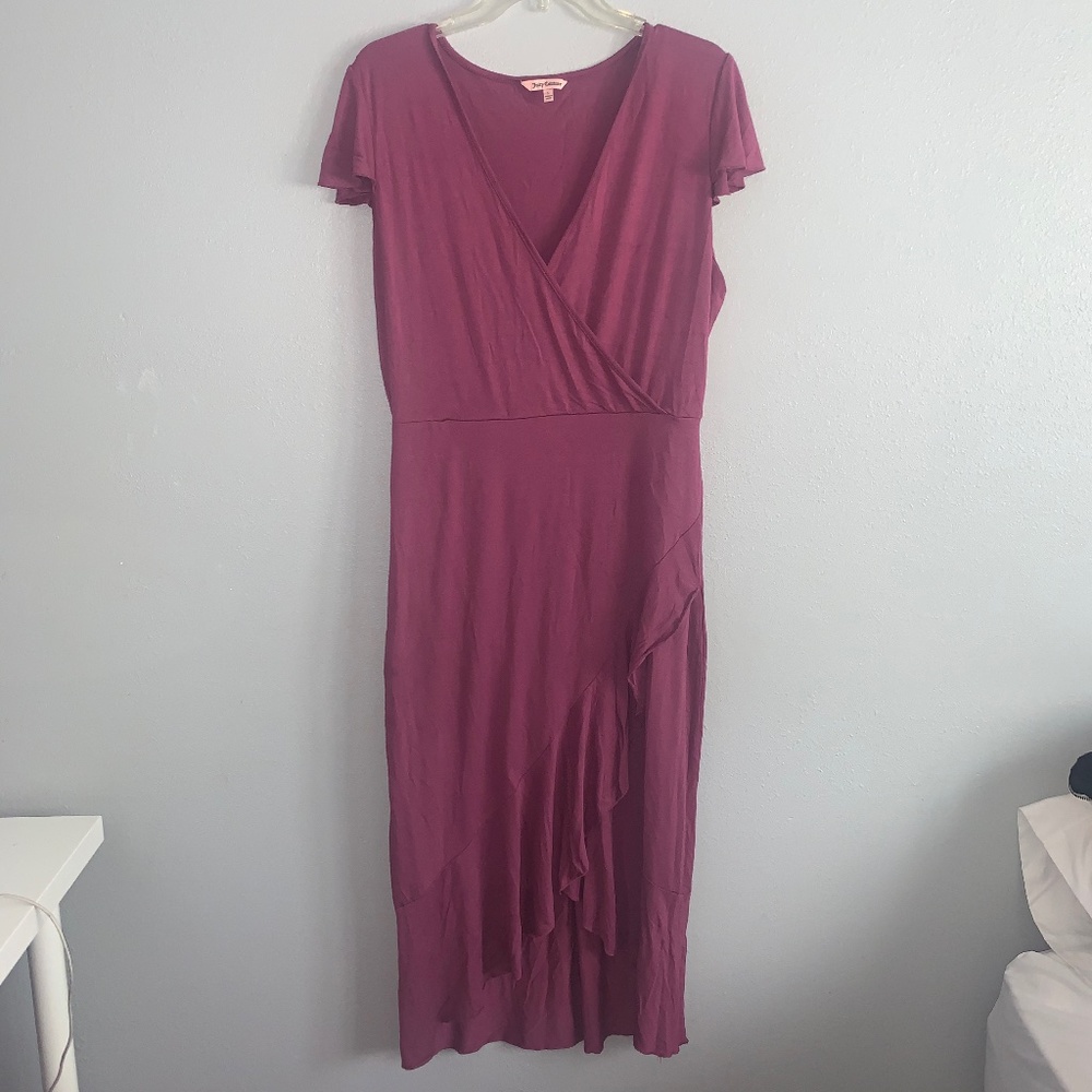 purple juicy couture dress